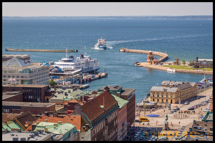 Hamnen i Helsingborg